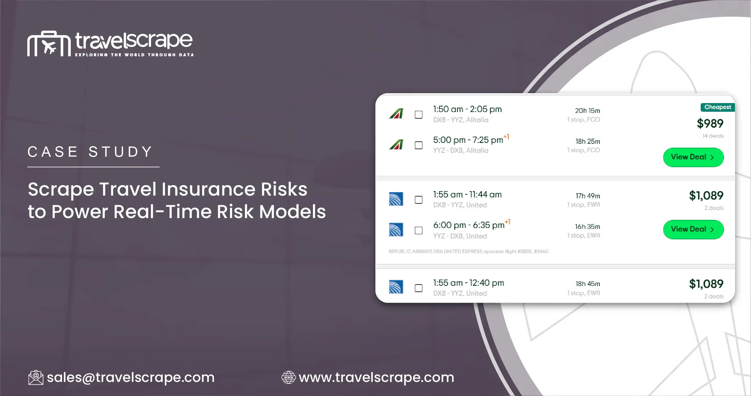 Case Study Scrape Travel Insurance Risks to Power Real-Time Risk Models-01